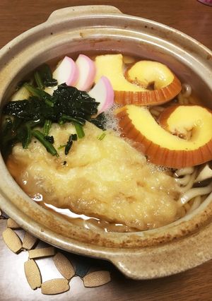 ＊簡単小鍋うどん＊-レシピのメイン写真