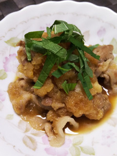 豚肉のさっぱりみぞれ煮-レシピのメイン写真