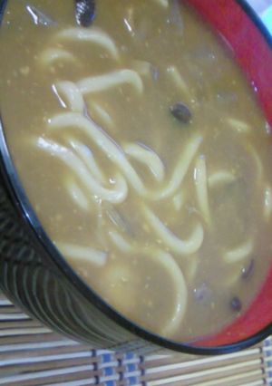 簡単★カレーうどん（使いまわし～♪）-レシピのメイン写真