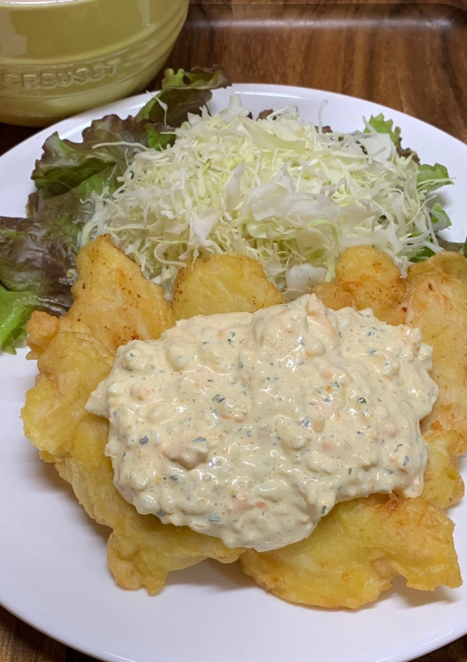 簡単！マジ旨揚げないヘルシー鶏天♪-レシピのメイン写真