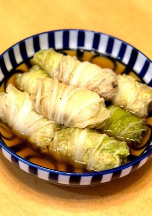 爪楊枝を使わない和風ロール白菜-レシピのメイン写真