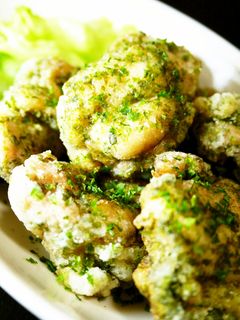 ぷりぷりジューシー!鶏もも肉のり塩唐揚げ-レシピのメイン写真
