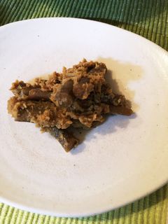 ゴボウの味噌漬け-レシピのメイン写真