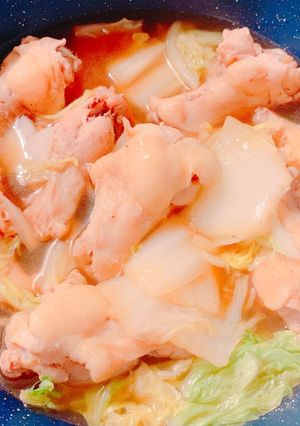 手羽元と白菜のホロホロはちみつ煮-レシピのメイン写真