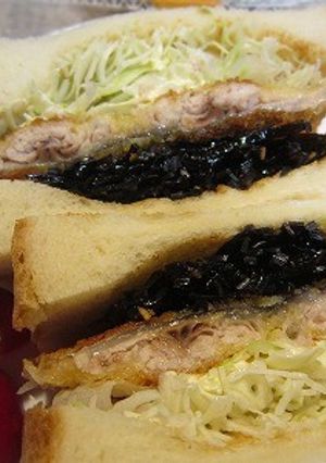 昆布と魚サンド-レシピのメイン写真