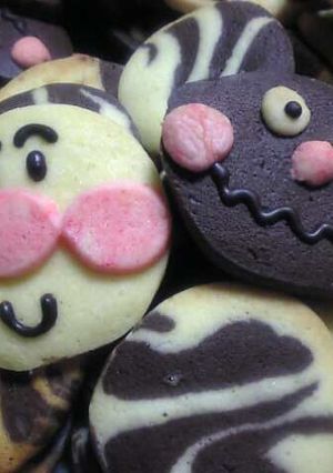 アンパンマン&カレーパンマン☆クッキー♪-レシピのメイン写真
