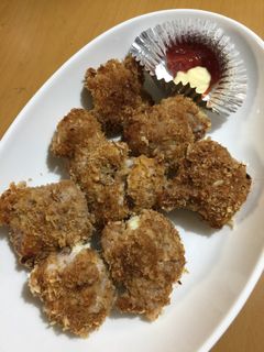 魚焼きグリルで揚げないチーズとんかつ-レシピのメイン写真