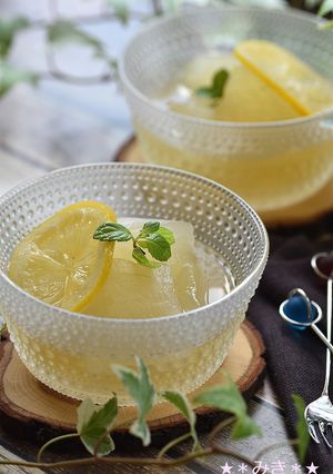 冬瓜の白ワイン煮♪-レシピのメイン写真