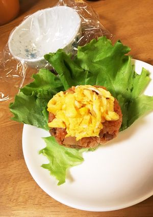 《手が汚れない》ラップでころりんおにぎり-レシピのメイン写真