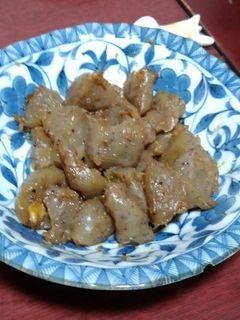 こんにゃくのピリ辛にんにく炒め-レシピのメイン写真