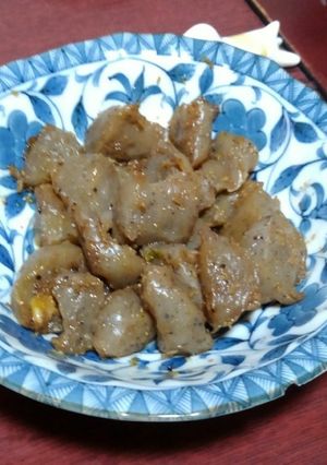 こんにゃくのピリ辛にんにく炒め-レシピのメイン写真