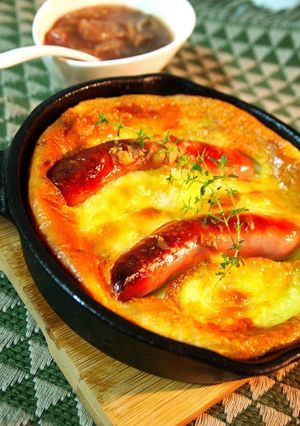 米粉でもっちり☆英国風プディング-レシピのメイン写真