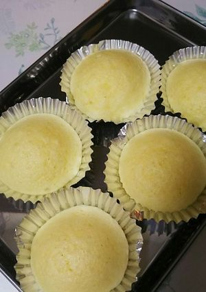 ホットケーキミックスで蒸しパン-レシピのメイン写真