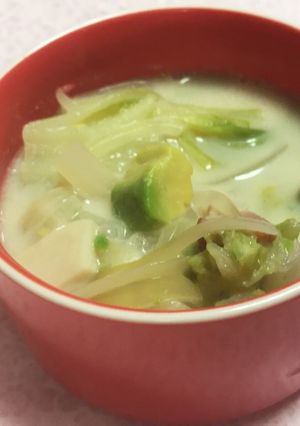 野菜たっぷりアボカドスープ-レシピのメイン写真