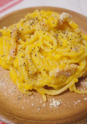 カボチャのカルボナーラ-レシピのメイン写真