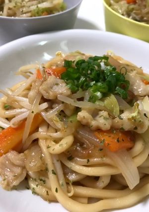 岡山県ホルモンうどん（オイスター醤油味）-レシピのメイン写真