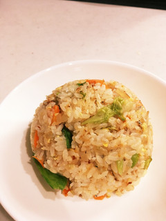 野菜たっぷり☆レタスチャーハン-レシピのメイン写真