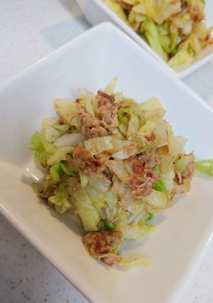 ツナキャベツ-レシピのメイン写真
