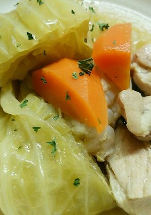 鶏肉とキャベツの煮込み-レシピのメイン写真