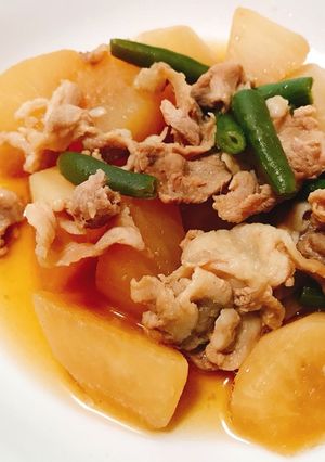 豚肉と大根の煮物-レシピのメイン写真
