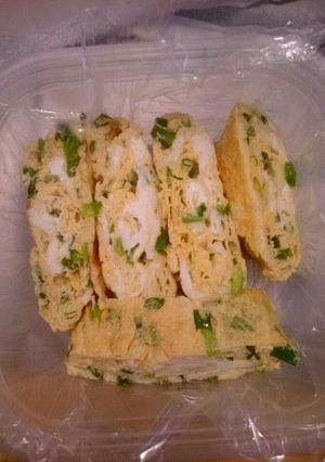 ふわふわシャキシャキ！葱たくさん卵焼き-レシピのメイン写真