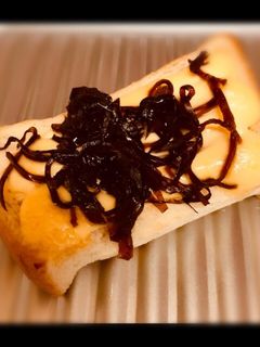 ふじっこ生姜こんぶマヨトースト♪-レシピのメイン写真