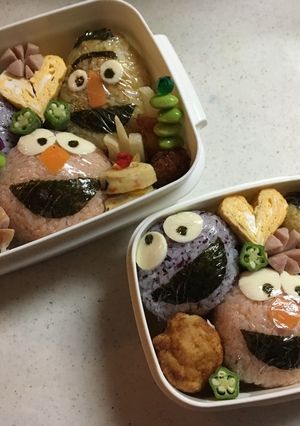 セサミストリート キャラ弁-レシピのメイン写真