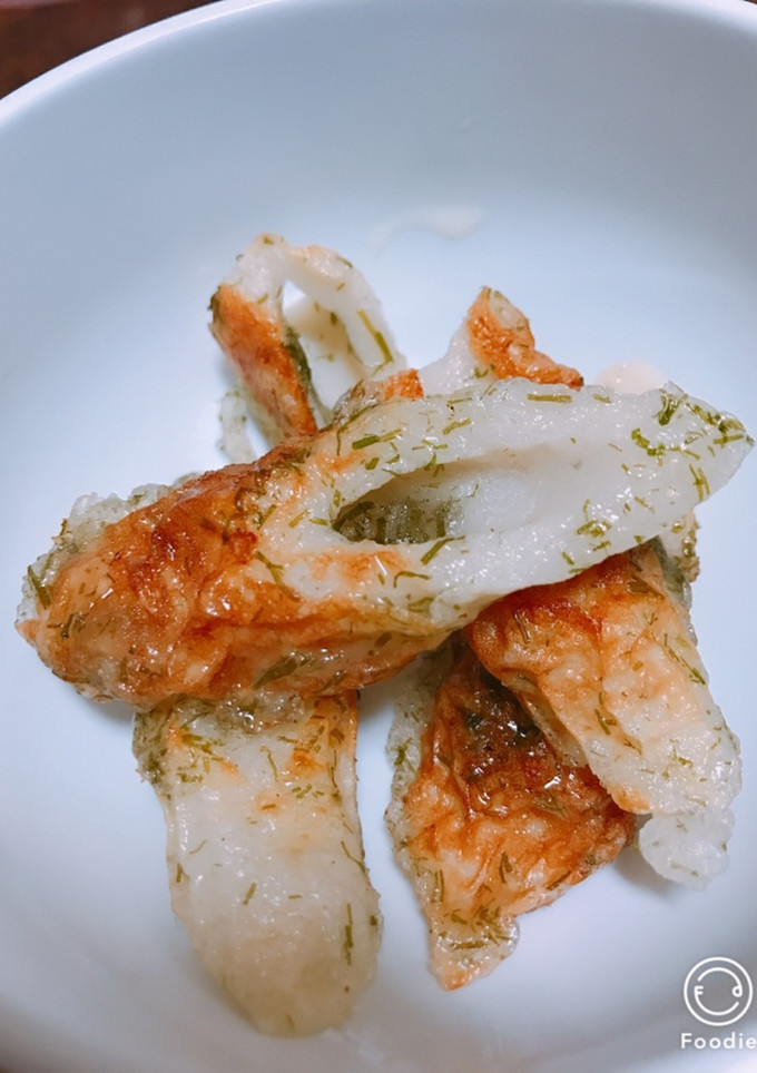 洗い物なし！？簡単ちくわの磯辺揚げ-レシピのメイン写真