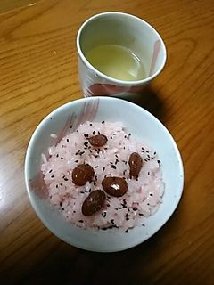 甘納豆で作る甘~い赤飯☆-レシピのメイン写真