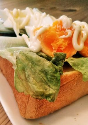 簡単♡乗せるだけで美味しい朝ごはん♡-レシピのメイン写真
