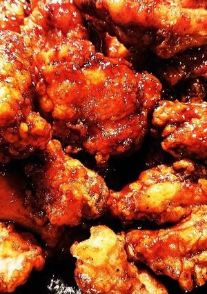 ハニーチキンコンボ-レシピのメイン写真
