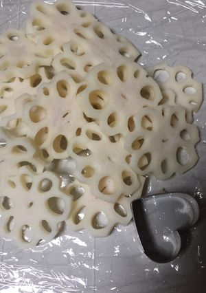 れんこんの、お花！超簡単！！！-レシピのメイン写真