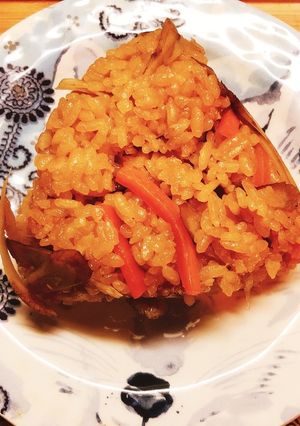 鶏胸肉で、甘めの鶏ごぼうご飯-レシピのメイン写真