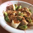栄養満点◎アボカドと豆腐の黒蜜きなこ