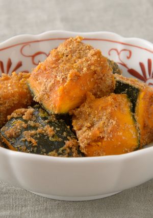 スピードメニュー！かぼちゃの胡麻和え-レシピのメイン写真