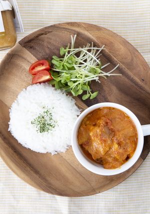 アーモンドチキンカレー-レシピのメイン写真