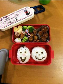 キャラ弁 オラフ ジャック-レシピのメイン写真