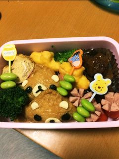 キャラ弁 リラックマ-レシピのメイン写真