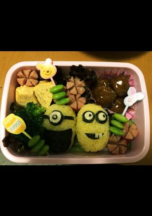 キャラ弁　ミニオン-レシピのメイン写真
