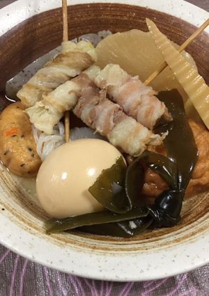 おでんの具にネギの肉巻き-レシピのメイン写真