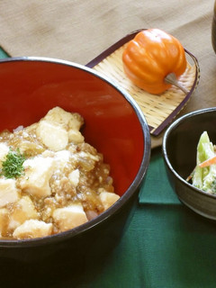 豆腐のあんかけ丼(健康食)-レシピのメイン写真