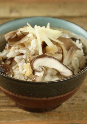 食物繊維たっぷり！3種のきのこご飯-レシピのメイン写真