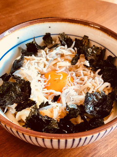 超簡単!白だし香るしらすの釜玉うどん-レシピのメイン写真
