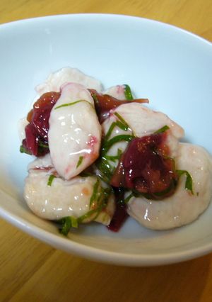 ささ身の梅肉和え-レシピのメイン写真