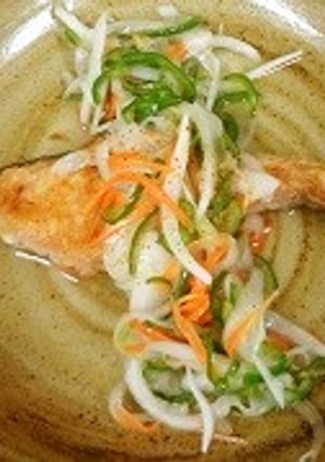 おいしく減塩！鮭の南蛮漬け-レシピのメイン写真