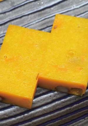 いわき昔野菜!カボチャと金時豆のようかん-レシピのメイン写真