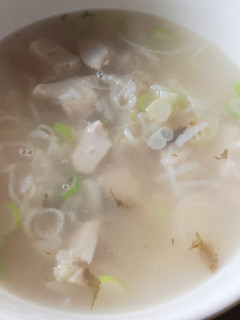 ねぎ梅スープご飯-レシピのメイン写真
