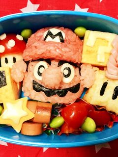 遠足 キャラ弁☆マリオ-レシピのメイン写真