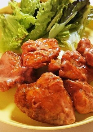 節約!鶏胸肉のオーロラソース♪エビマヨ風-レシピのメイン写真