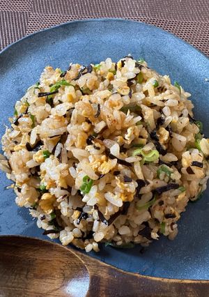 塩昆布炒飯-レシピのメイン写真